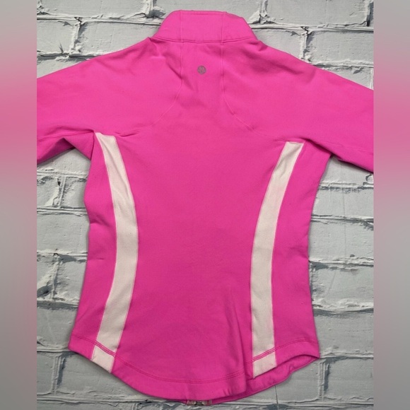 Lululemon Sonic Pink Lightweight Activewear Jacket Women’s Sz 4 Limited Edition - Picture 13 of 13